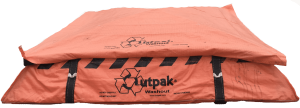 Outpak Washout 6' x 6' All-Weather Construction Washout - Bottom, Price Per Pallet of 24