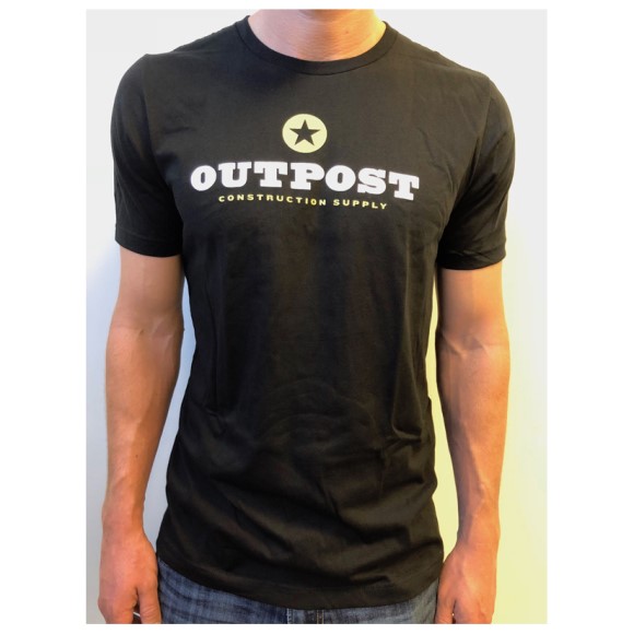 Outpost T Shirt, Black, L
