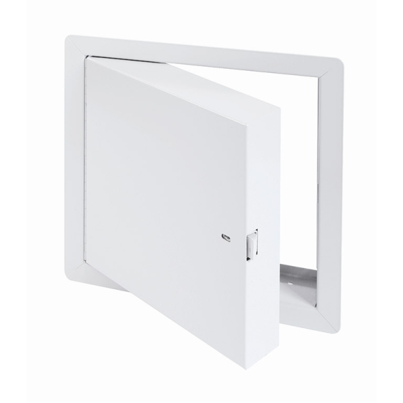 Fire-rated Insulated access door,w/exposed flange,self- latching tool key & ring, 12"x12"