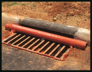 40"x24" Dandy Curb Bag, Curb and gutter inlet/grate protection