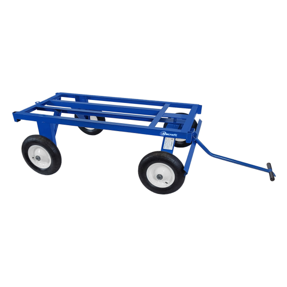 Four Wheel Utility Trailer - Open Deck, 30" X 60" WITH 16" PNEUMATIC TIRES