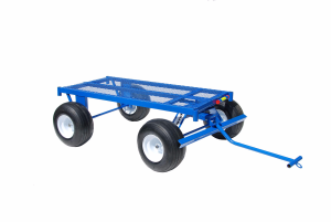 Four Wheel Utility Trailer - Open Deck, 36" X 72" WITH 16" PNEUMATIC TIRES