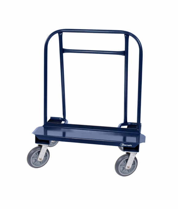 Residential Drywall Cart - 9" X 40" DECK W/ 8" HPE CASTERS (4 SWIVEL)