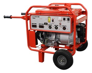 Generator, 6KW with Wheel Kit, Honda GX340 GFCI
