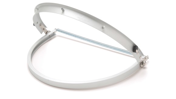 Pyramex Safety - Headgear - Silver-Aluminum Bracket for Wide Brims, Price per Case of 50 Brackets