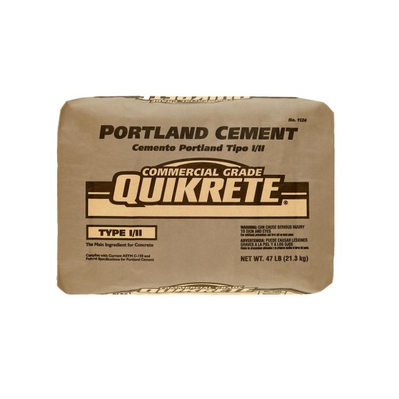 Portland Cement, Type I/II, Quikrete, 94lb Bag, 35 Bags per Pallet, Price per 70 Bags (2 Pallets)
