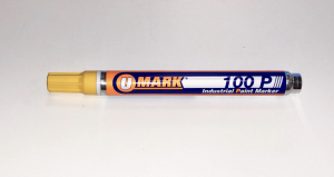Paint Marker, Yellow, #100P, 12 Markers per Box, Price per 6 Boxes (72 Markers)