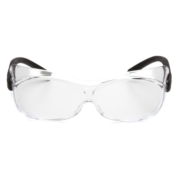 Pyramex Safety - OTS - Black Frame/Clear Lens, Price per Box of 12 Pairs