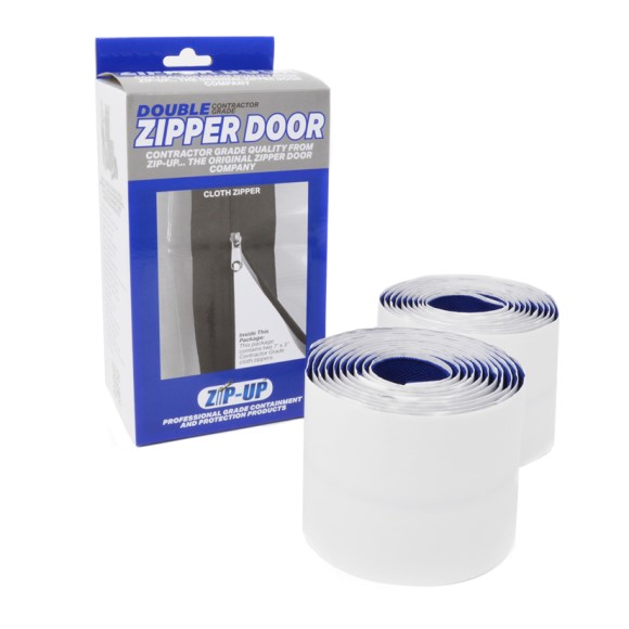 Peel & Stick Zipper (Cloth), 3" x 84", Price per Pack of 2 20.56